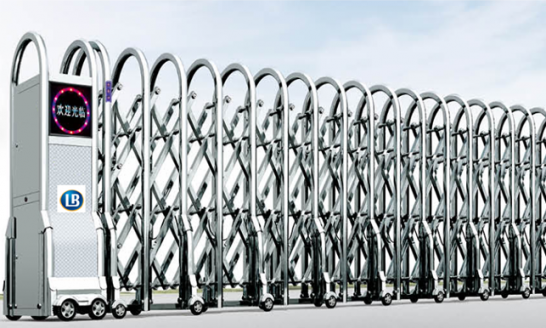 Cổng xếp inox LB183